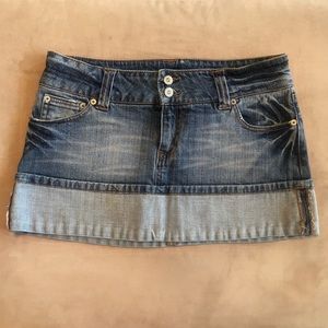 Refuge premium denim skirt